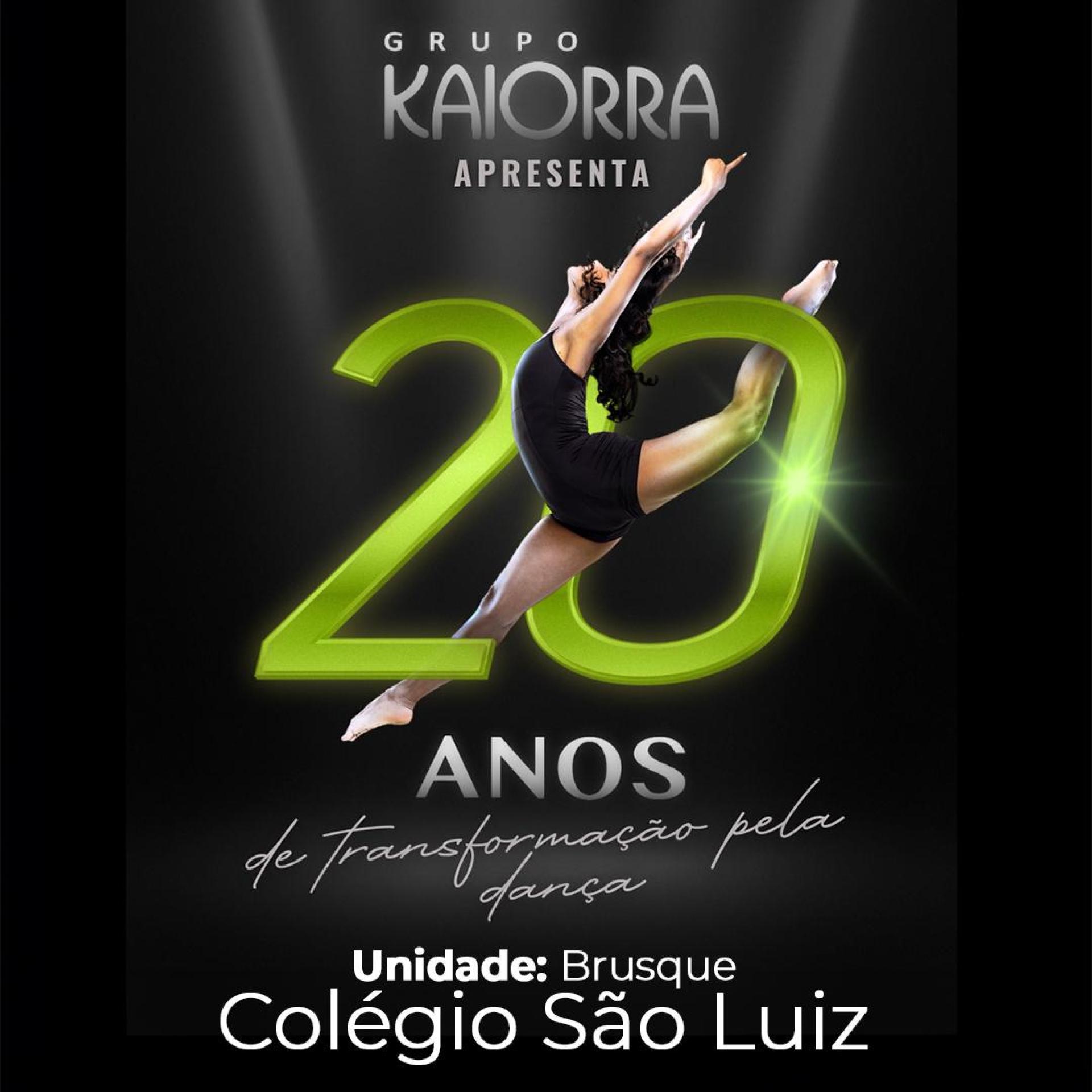 Grupo Kaiorra 20 Anos de Transformação pela Dança - Unidade de Brusque